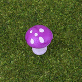 Maxbell 6x100x Mushroom Miniature Dollhouse Figurine Bonsai Terrarium Landscape Purple