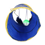 Maxbell Maxbell Pop Up Cat Dog Pet Rabbit Puppy Play Tunnel Exercise Activity Toy Blue