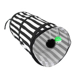 Maxbell Maxbell Pop Up Cat Dog Rabbit Puppy Play Tunnel Exercise Activity Toy Black White