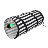 Maxbell Maxbell Pop Up Cat Dog Rabbit Puppy Play Tunnel Exercise Activity Toy Black White