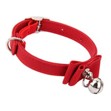 Maxbell Maxbell Adjustable Pet Kitten Cat Puppy Safety Collar Bell Buckle Neck Strap Red