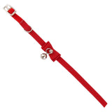 Maxbell Maxbell Adjustable Pet Kitten Cat Puppy Safety Collar Bell Buckle Neck Strap Red