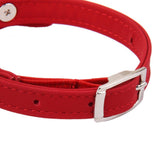Maxbell Maxbell Adjustable Pet Kitten Cat Puppy Safety Collar Bell Buckle Neck Strap Red