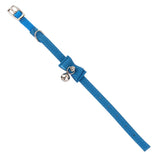 Maxbell Maxbell Adjustable Pet Kitten Cat Puppy Safety Collar Bell Buckle Neck Strap Blue