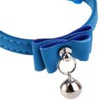 Maxbell Maxbell Adjustable Pet Kitten Cat Puppy Safety Collar Bell Buckle Neck Strap Blue