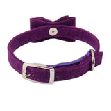 Maxbell Maxbell Adjustable Pet Kitten Cat Puppy Safety Collar Bell Buckle Neck Strap Purple