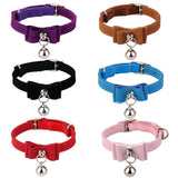 Maxbell Maxbell Adjustable Pet Kitten Cat Puppy Safety Collar Bell Buckle Neck Strap Purple
