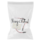 Maxbell 6xCar Interior Light Panel 24 SMD LED T10 Dome Bulb BA9S Adapter 12V DC CG