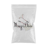 Maxbell 6xCar Interior Light Panel 24 SMD LED T10 Dome Bulb BA9S Adapter 12V DC CG