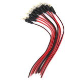 Maxbell 7x10pcs 12V DC Power Pigtail Male 5.5*2.1mm Cable Plug Wire For CCTV Security