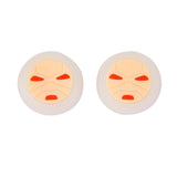 Maxbell 2xRed Face Luminous Joystick Thumbstick Caps for PS4 PS3   One Controller