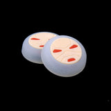 Maxbell 2xRed Face Luminous Joystick Thumbstick Caps for PS4 PS3   One Controller