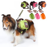Maxbell Maxbell Dog Foldable Backpack Waterproof Portable Travel Outdoor Bag Pack Green M