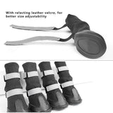 Maxbell Maxbell Pet Dog Puppy Waterproof PU Leather Shoes Snow Boots Size S