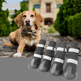 Maxbell Maxbell Pet Dog Puppy Waterproof PU Leather Shoes Snow Boots Size XL