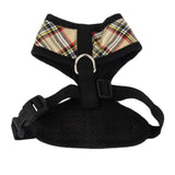 Maxbell Maxbell Pet Dog Puppy Plaid Mesh Adjustable Harness Clothes Size XL Yellow