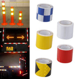 Maxbell White High Intensity Reflective Tape Sticker Self Adhesive Vinyl 5cm*3m