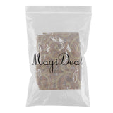 Maxbell Flocking Sheer Curtain Panel Window Balcony Tulle Panel Coffee