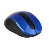 Maxbell Laptop PC 2.4GHz Wireless Optical Mouse Mice USB Receiver -Blue