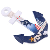 Maxbell Nautical Anchor Wall Hanging Hook Ship Starfish Decor Coat Hat Door Rack