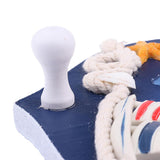 Maxbell Nautical Anchor Wall Hanging Hook Ship Starfish Decor Coat Hat Door Rack