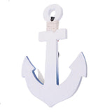 Maxbell Nautical Anchor Wall Hanging Hook Ship Starfish Decor Coat Hat Door Rack
