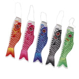 Maxbell 3x55-150cm Various Japanese Windsock Carp Flag Koi Nobori Sailfish 55cm Blue