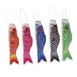 Maxbell 30x55-150cm Various Japanese Windsock Carp Flag Koi Nobori Sailfish 55cm Blue