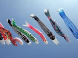 Maxbell 3x55-150cm Various Japanese Windsock Carp Flag Koi Nobori Sailfish 70cm Blue