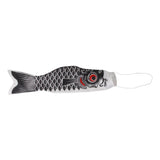 Maxbell 3x55-150cm Various Japanese Windsock Carp Flag Koi Nobori Sailfish 70cm Black