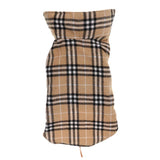 Maxbell Maxbell Pet Dog Waterproof Reversible Plaid Jacket Coat Winter Clothes Beige S