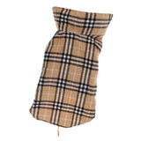 Maxbell Maxbell Pet Dog Waterproof Reversible Plaid Jacket Coat Winter Clothes Beige S
