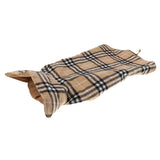 Maxbell Maxbell Pet Dog Waterproof Reversible Plaid Jacket Coat Winter Clothes Beige L