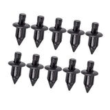 Maxbell 3xBumper Card Panel Black Fasteners Mounting Clips Push-Type Suit for for Suzuki