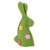 Maxbell 2x4pcs Cute Rabbit Design Easter Egg Covers Holder Decoration Ornament Green