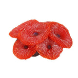 Maxbell 4xArtificial Coral Plant Fake Soft Ornament Decor For Aquarium Fish Tank Red