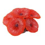Maxbell 4xArtificial Coral Plant Fake Soft Ornament Decor For Aquarium Fish Tank Red