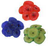 Maxbell 4xArtificial Coral Plant Fake Soft Ornament Decor For Aquarium Fish Tank Red