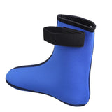 Maxbell 3mm Neoprene Diving Scuba Surfing Swimming Socks Water Sports Boots Blue M