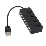 High Speed 4 Port USB 2.0 Multi HUB Splitter Expansion for Desktop PC Laptop