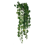 Maxbell 2Pcs Artificial Wall Hanging Ivy Vine Silk Foliage Plant Decor Grape Leaf