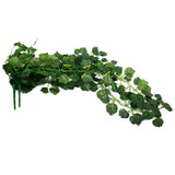 Maxbell 2Pcs Artificial Wall Hanging Ivy Vine Silk Foliage Plant Decor Grape Leaf