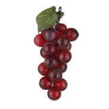 Maxbell 12xArtificial Faux Fake Lifelike Plastic Fruit Grape Apple Lemon Sketch Prop a