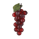 Maxbell 12xArtificial Faux Fake Lifelike Plastic Fruit Grape Apple Lemon Sketch Prop a