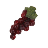 Maxbell 12xArtificial Faux Fake Lifelike Plastic Fruit Grape Apple Lemon Sketch Prop a