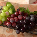 Maxbell 12xArtificial Faux Fake Lifelike Plastic Fruit Grape Apple Lemon Sketch Prop a