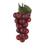 Maxbell 12xArtificial Faux Fake Lifelike Plastic Fruit Grape Apple Lemon Sketch Prop a