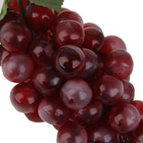 Maxbell 14xArtificial Faux Fake Lifelike Plastic Fruit Grape Apple Lemon Sketch Prop c
