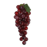 Maxbell 14xArtificial Faux Fake Lifelike Plastic Fruit Grape Apple Lemon Sketch Prop c