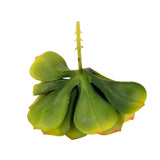 Maxbell Artificial Succulent Snow Lotus Floral Foliage Fake Plant Home Party Decor